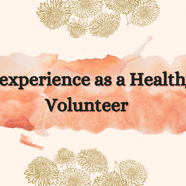 My experience as a Healthy U volunteer