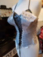 Recycled Material Corset