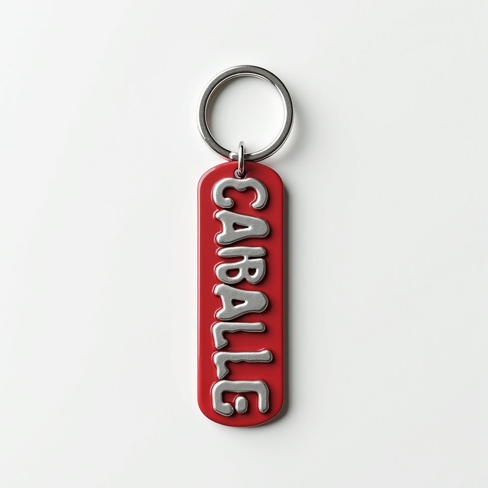 Capable Tag Keychain