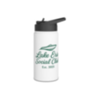 Lake Erie Social Club Stainless Steel Water Bottle- Multiple Sizes