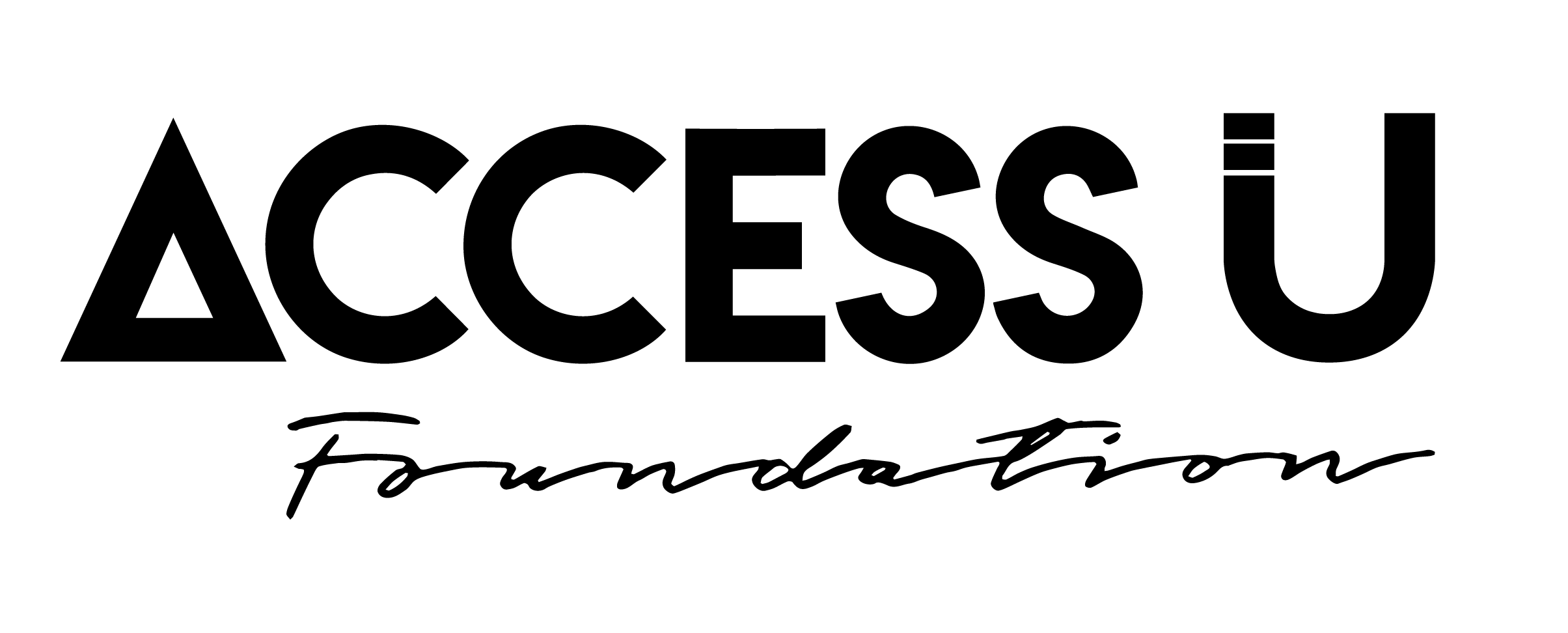 ACCESS U Foundation Black Logo.png