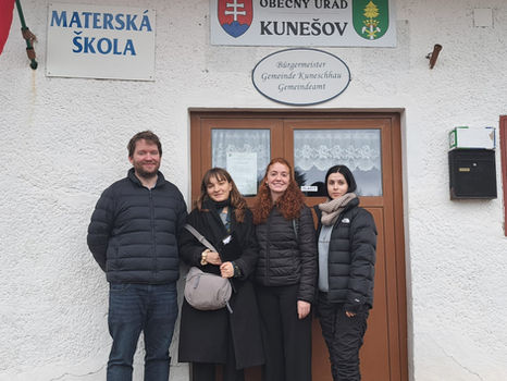 Terénny výskum v nemeckých komunitách na Hauerlande