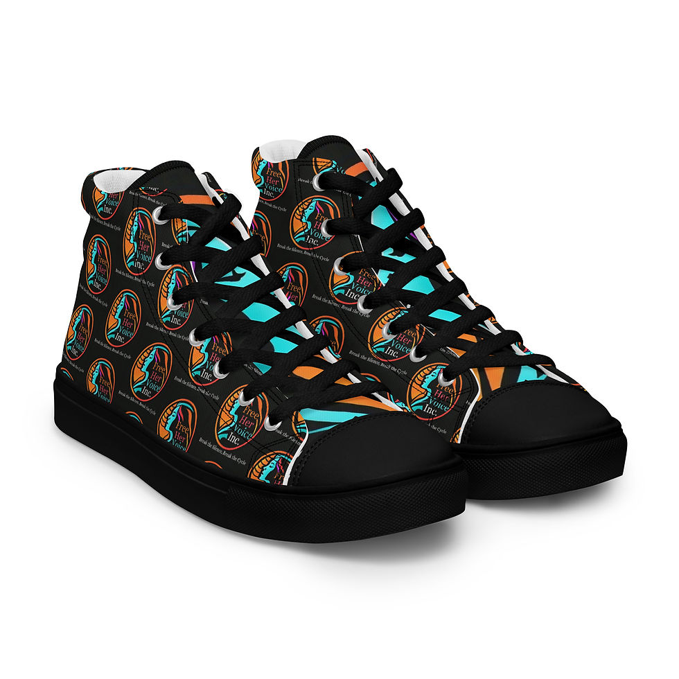 Thumbnail: Women’s high top canvas shoes