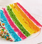 Gâteau arc-en-ciel