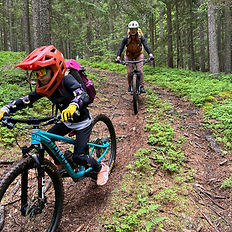Unterstützung auf dem Trail