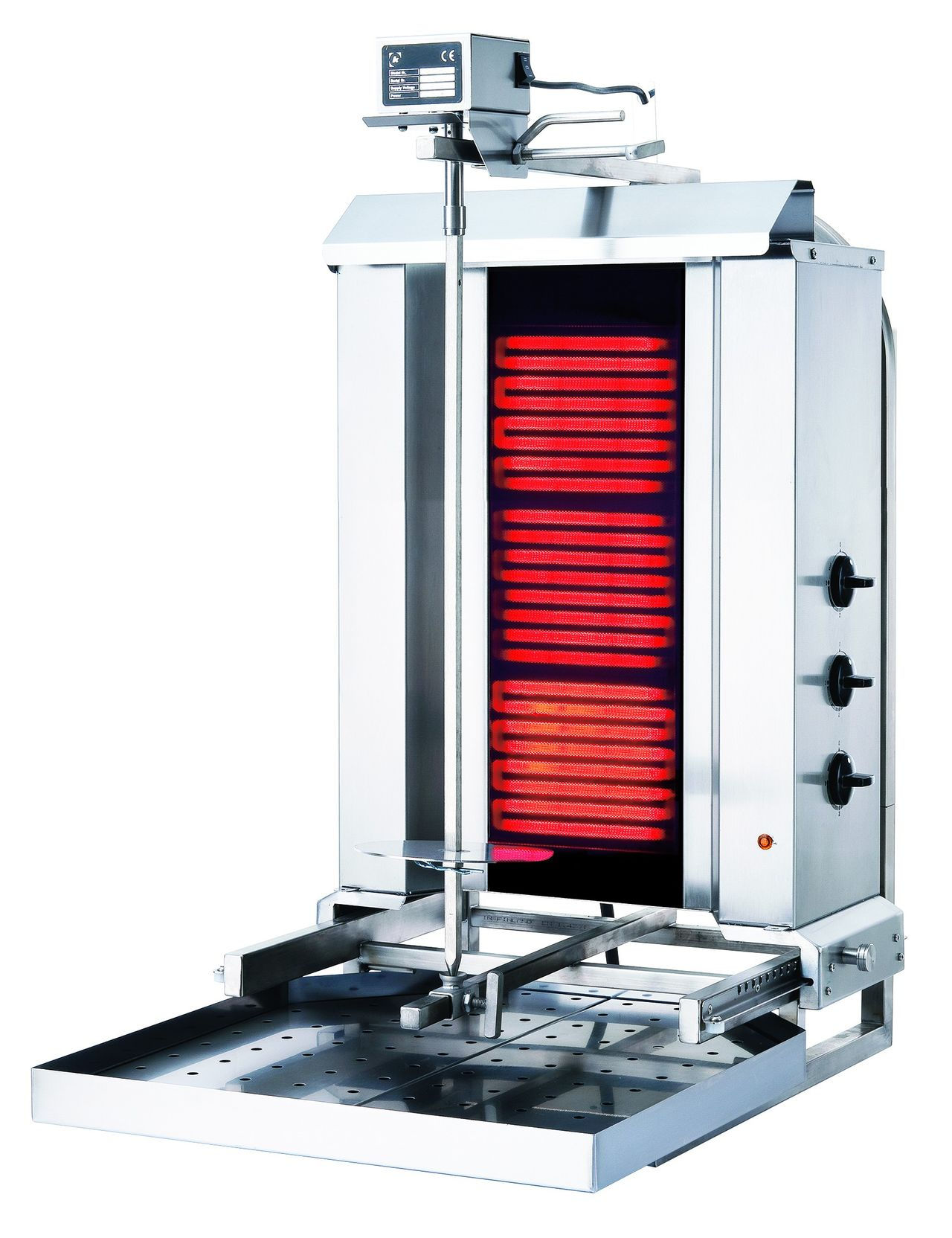 Elektrisk Kebabgrill 3 soner, Modell: KLG 230-HG