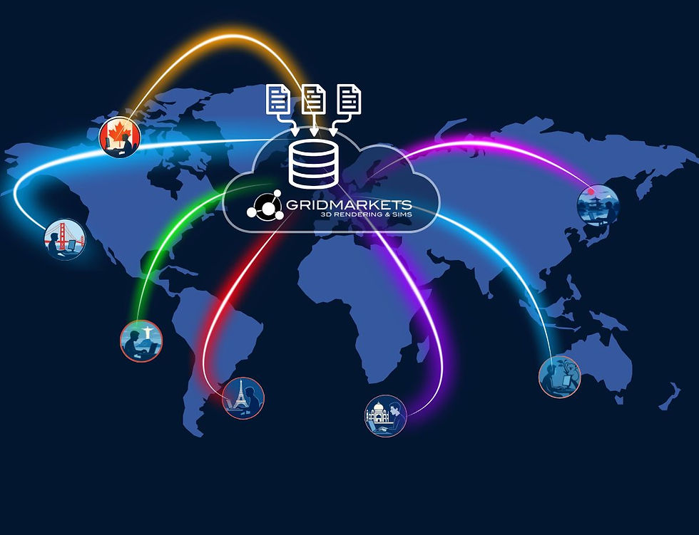 Connecting the world with a render farm