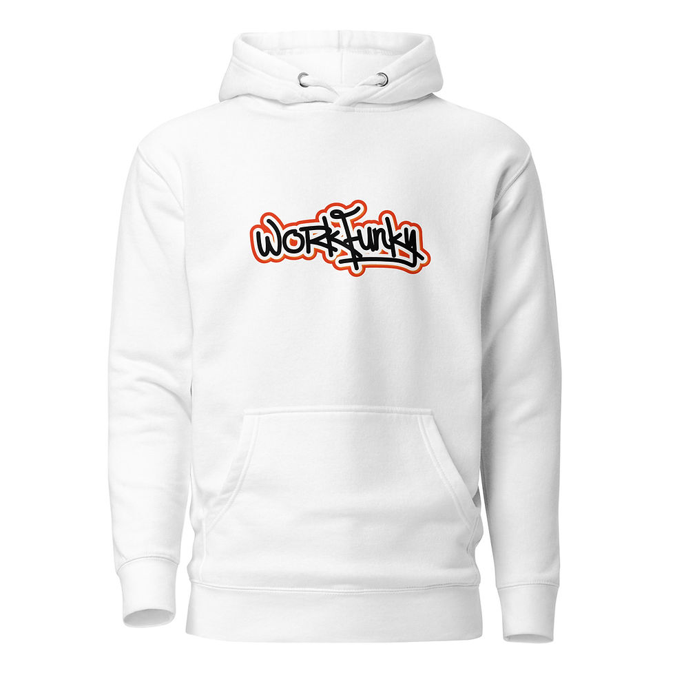 Thumbnail: WorkFunky Graffiti Logo Hoodie - Red