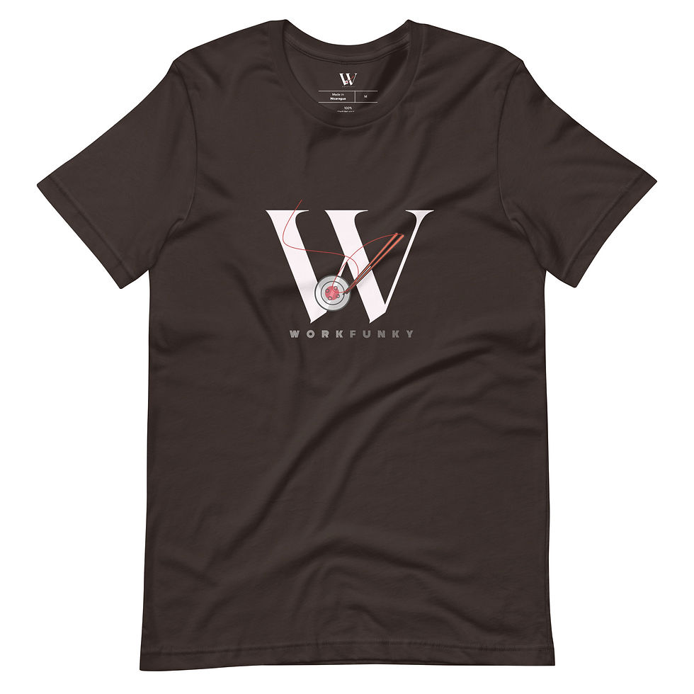 Thumbnail: WorkFunky Signature Logo T - Dark - Unisex