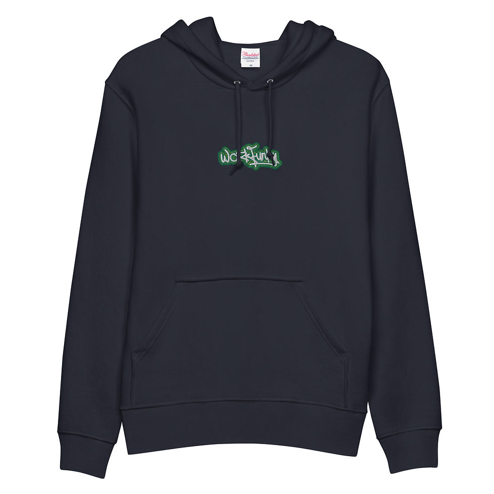 サムネイル： WorkFunky Graffiti Logo Hoodie - Green Embroidery (Asia Only)