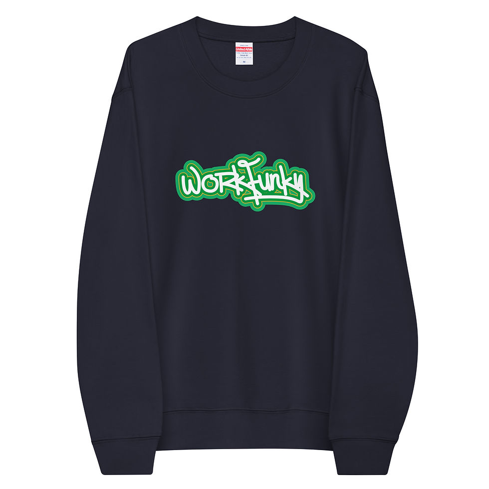 Thumbnail: WorkFunky Graffiti Logo Sweatshirt - Green (Asia only)
