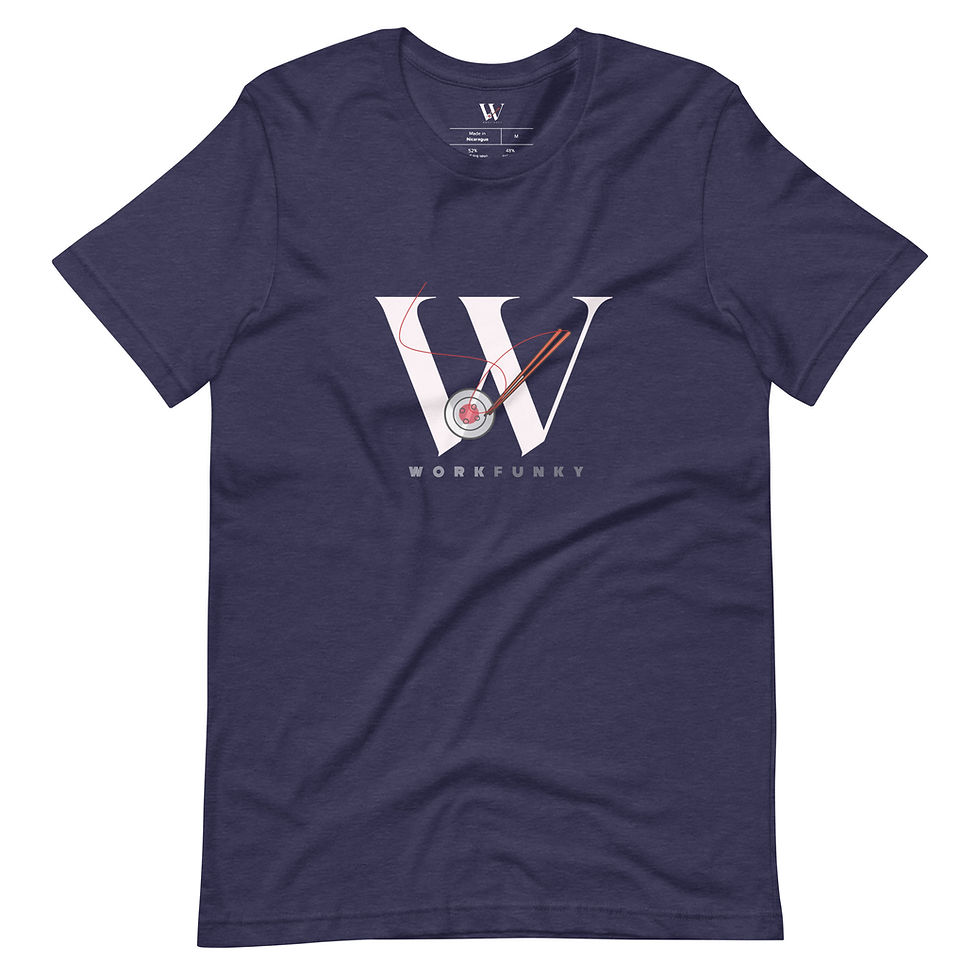 サムネイル： WorkFunky Signature Logo T - Dark - Unisex