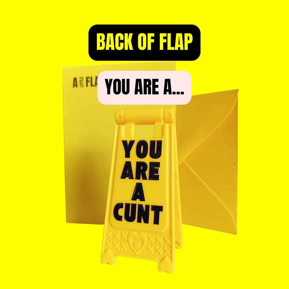 Thumbnail: BACK OF MINI SIGN CARD