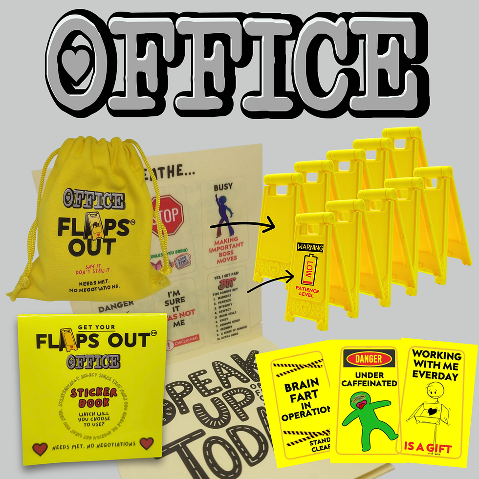 OFFICE 'FLAPS OUT ' PACK