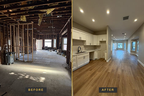 Before and after San Jose home flip by KCK Construction