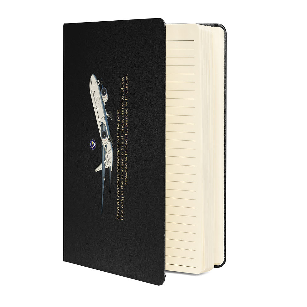 Thumbnail: B777 (Founder Edition) Hardcover bound notebook