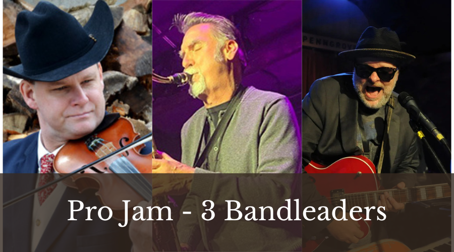Pro Jam with Three Band Leaders 