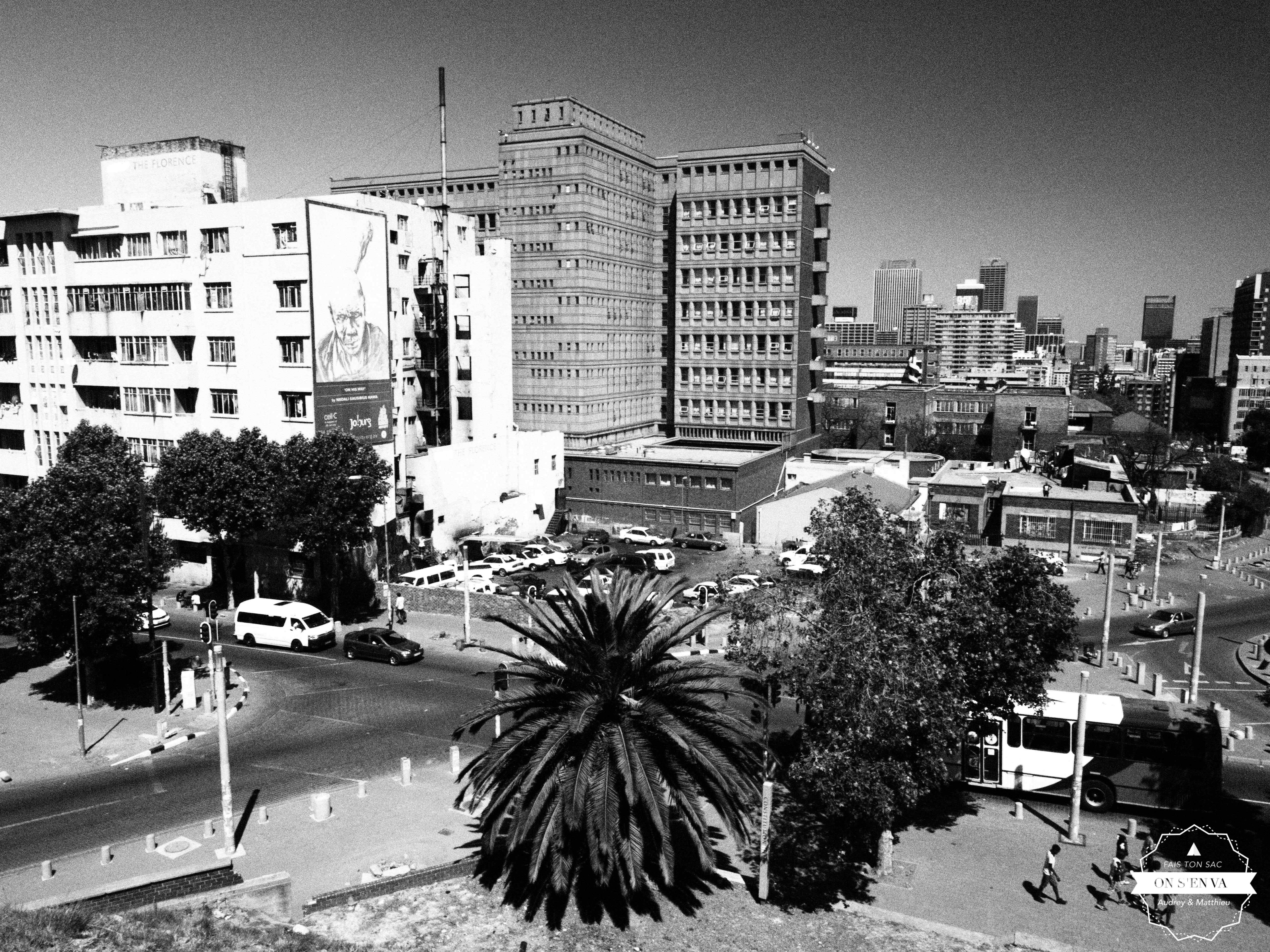 Jo'burg depuis Constitution Hill