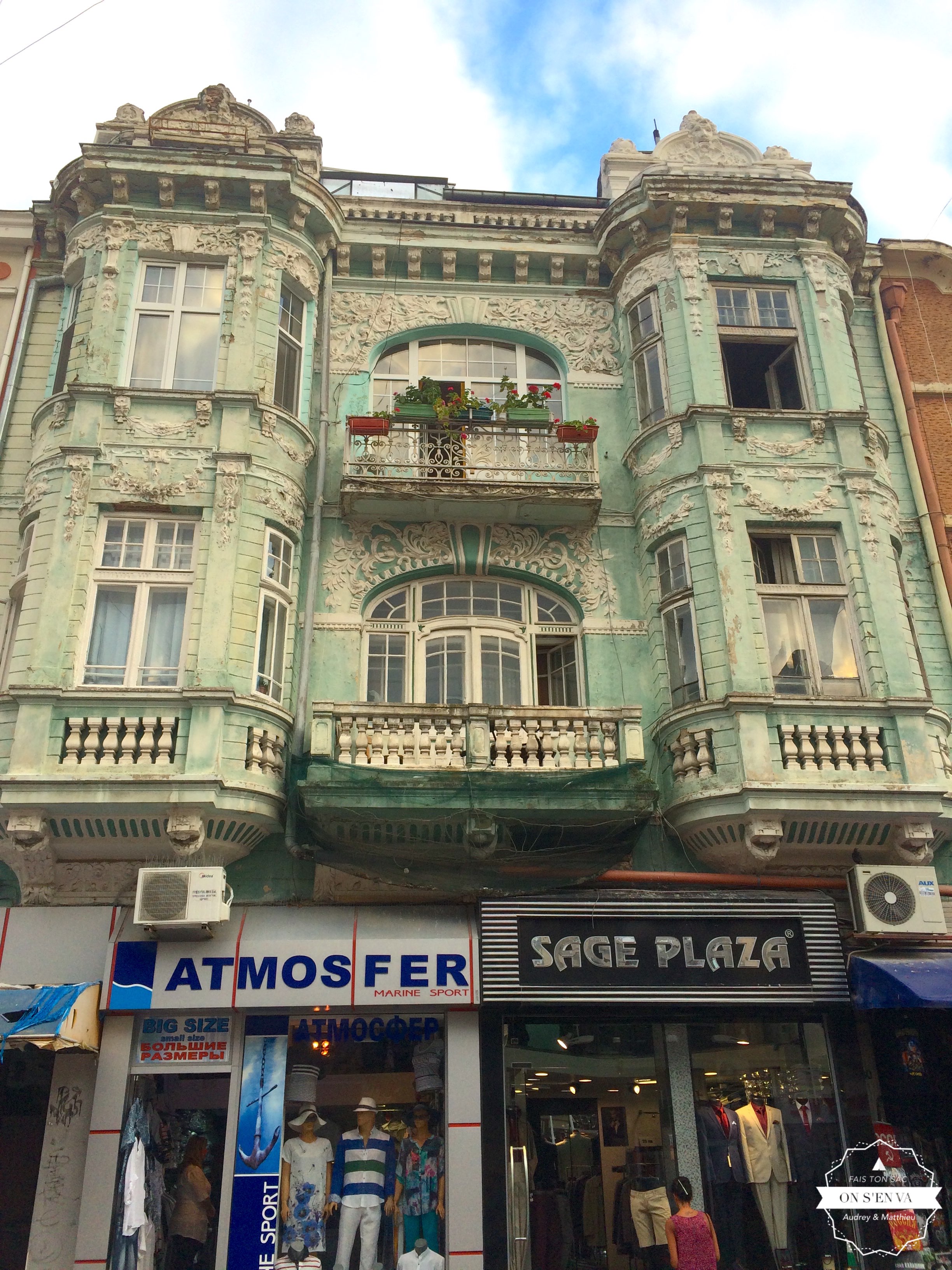 Les immeubles de Varna