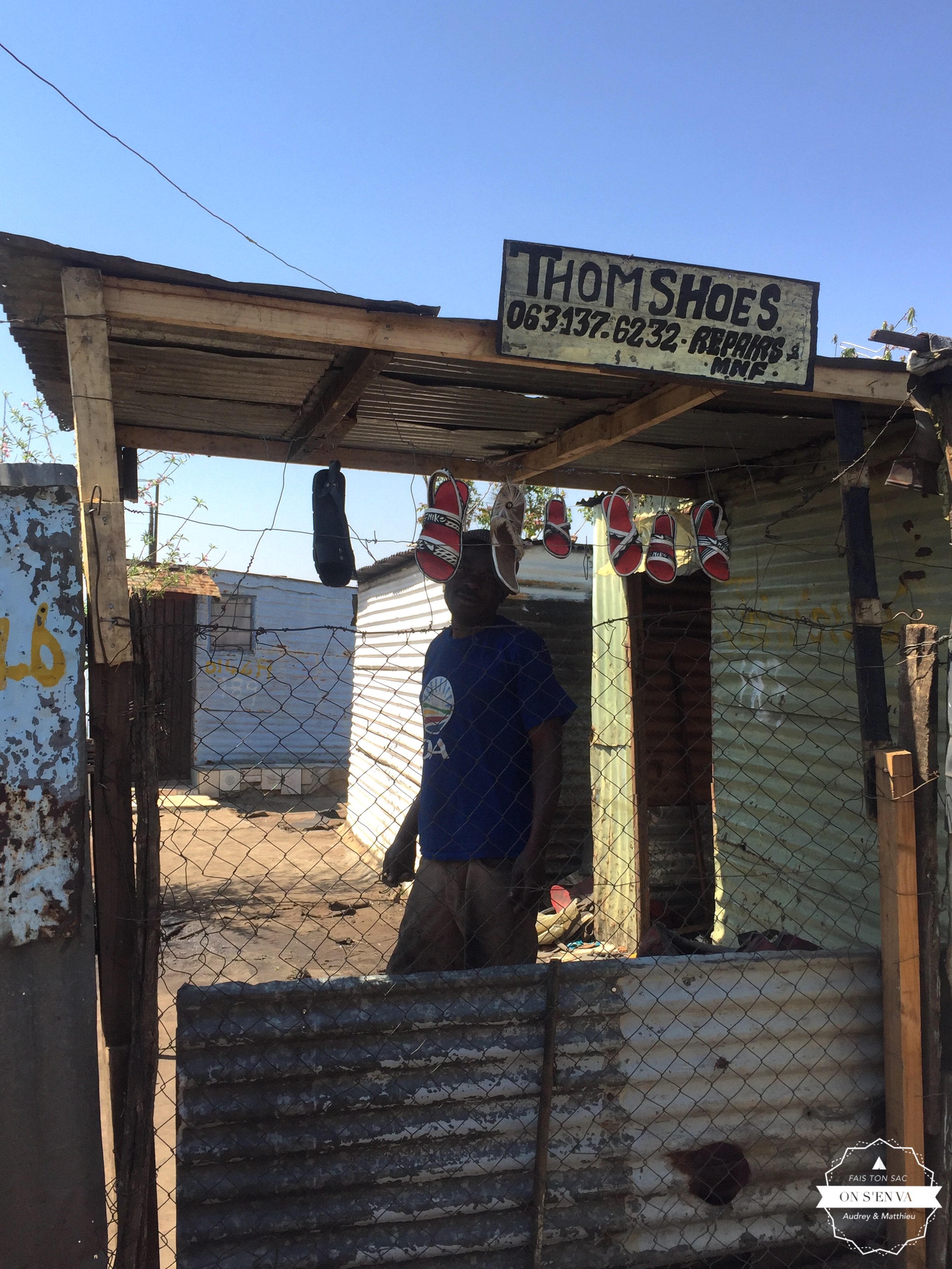 Un cordonnier à Soweto