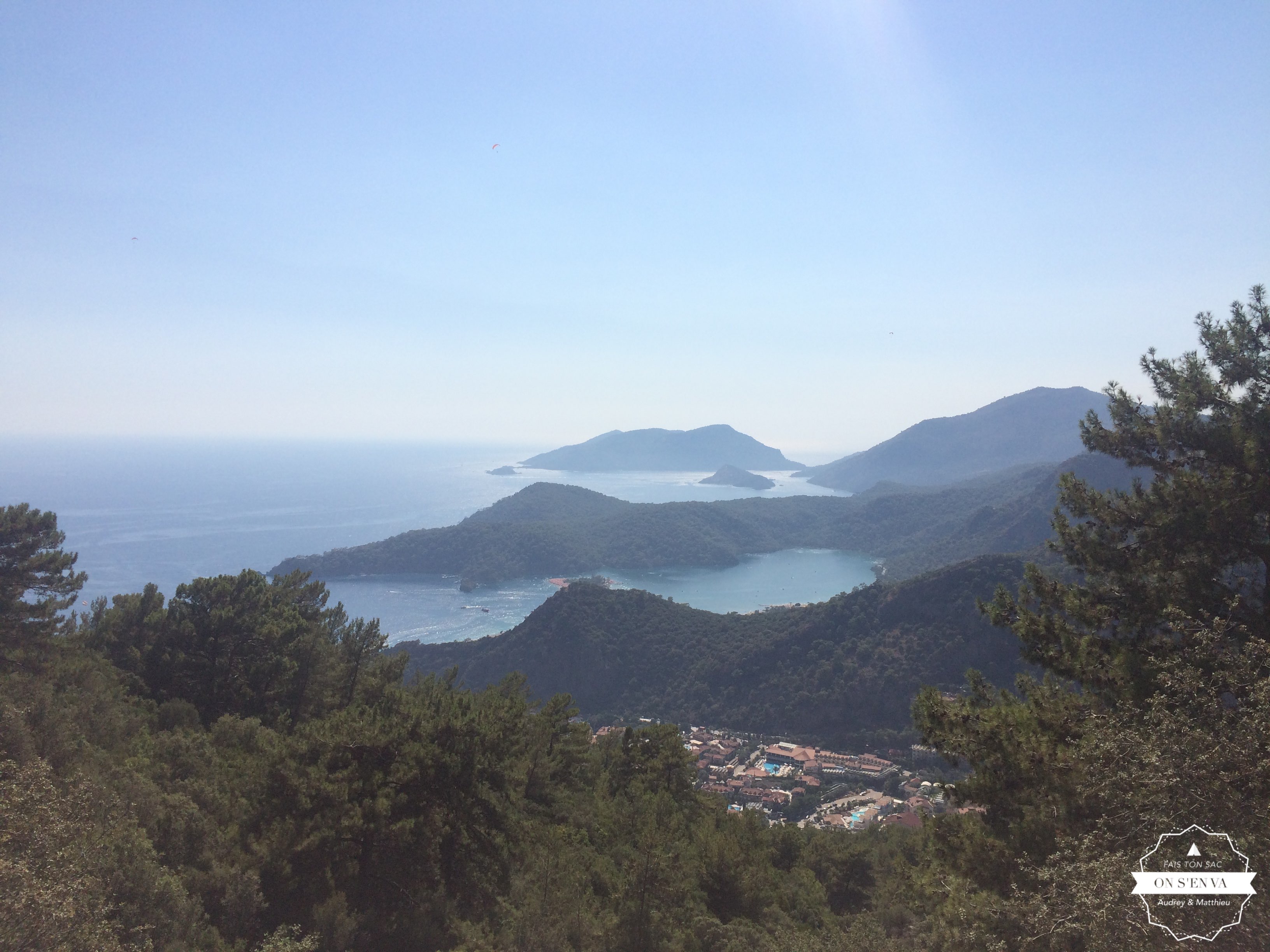 Vue depuis la Voie Lycienne