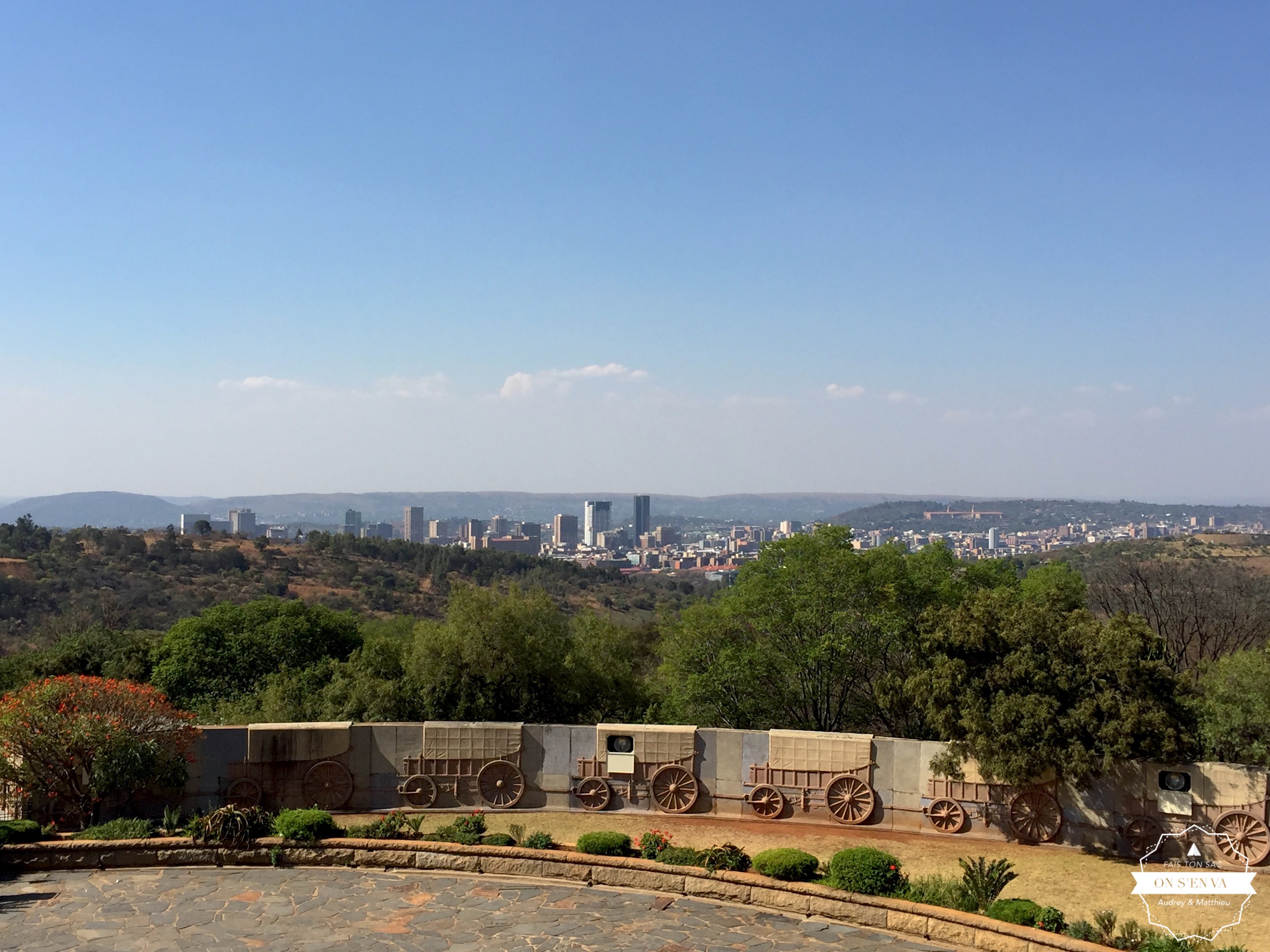 Pretoria depuis le Voortrekker