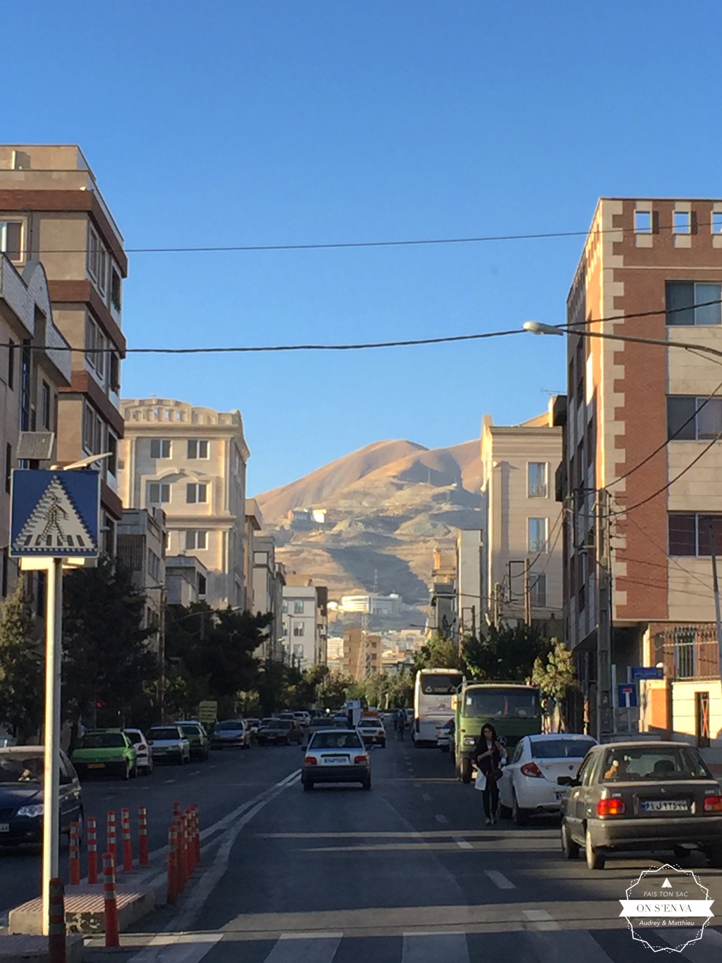 Vue sur les montagnes