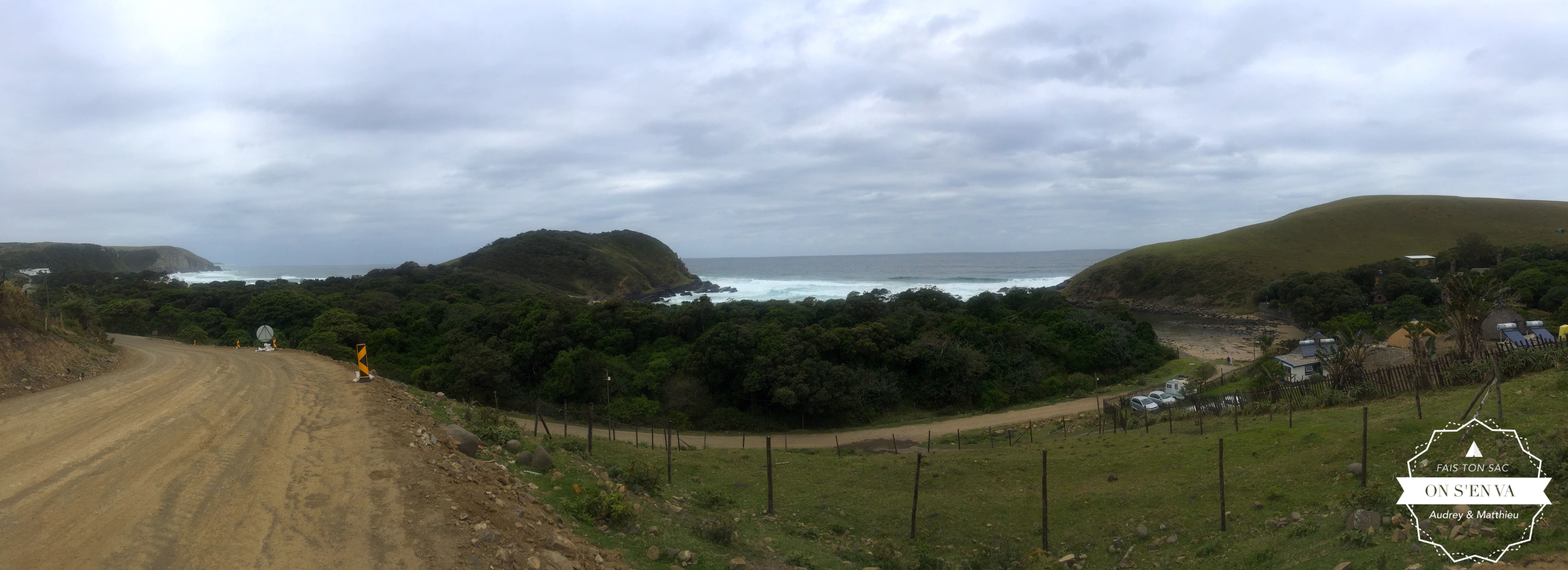 Coffee Bay sous les nuages