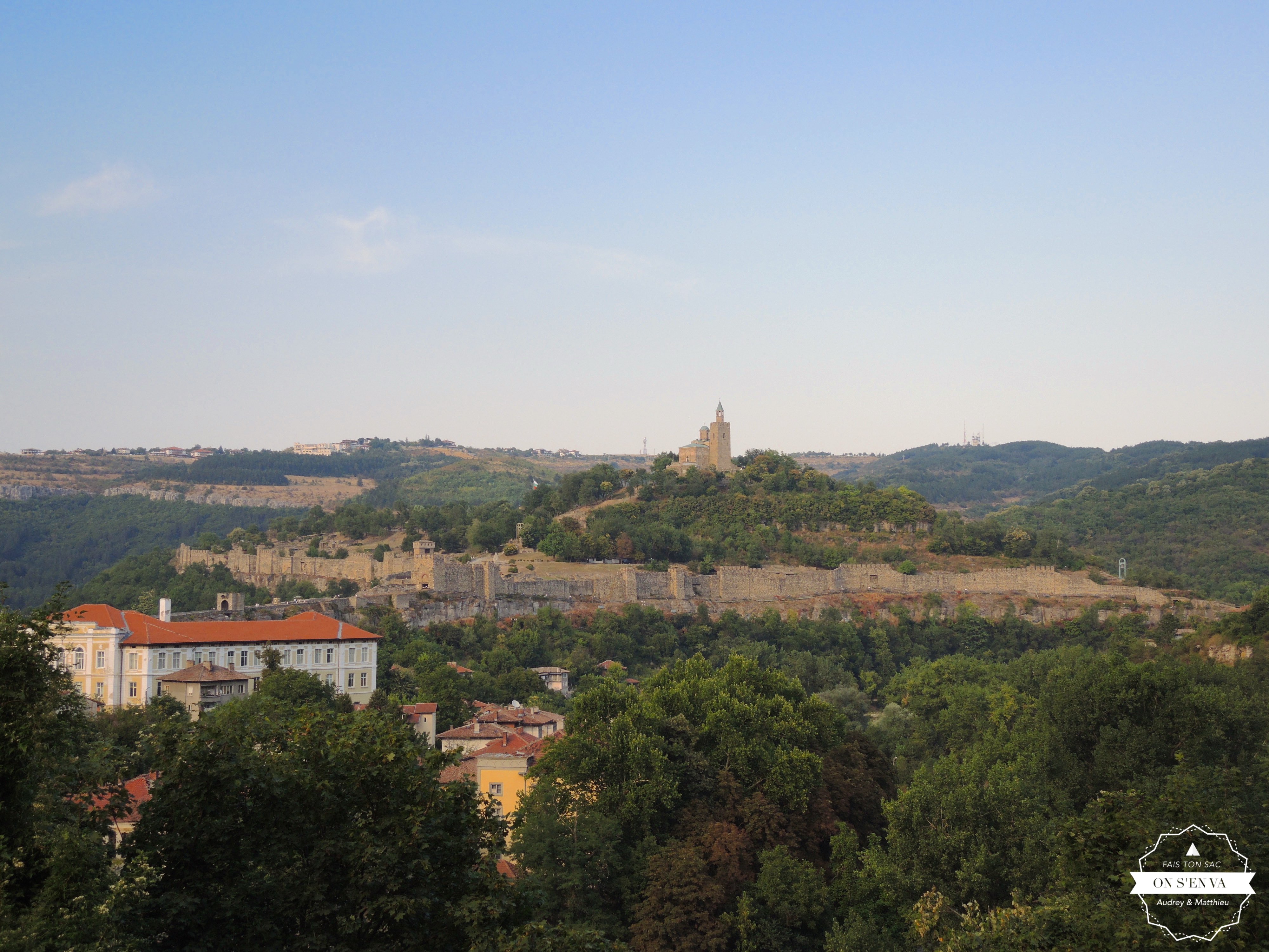 Veliko Tarnovo et le Mont Tsarevets