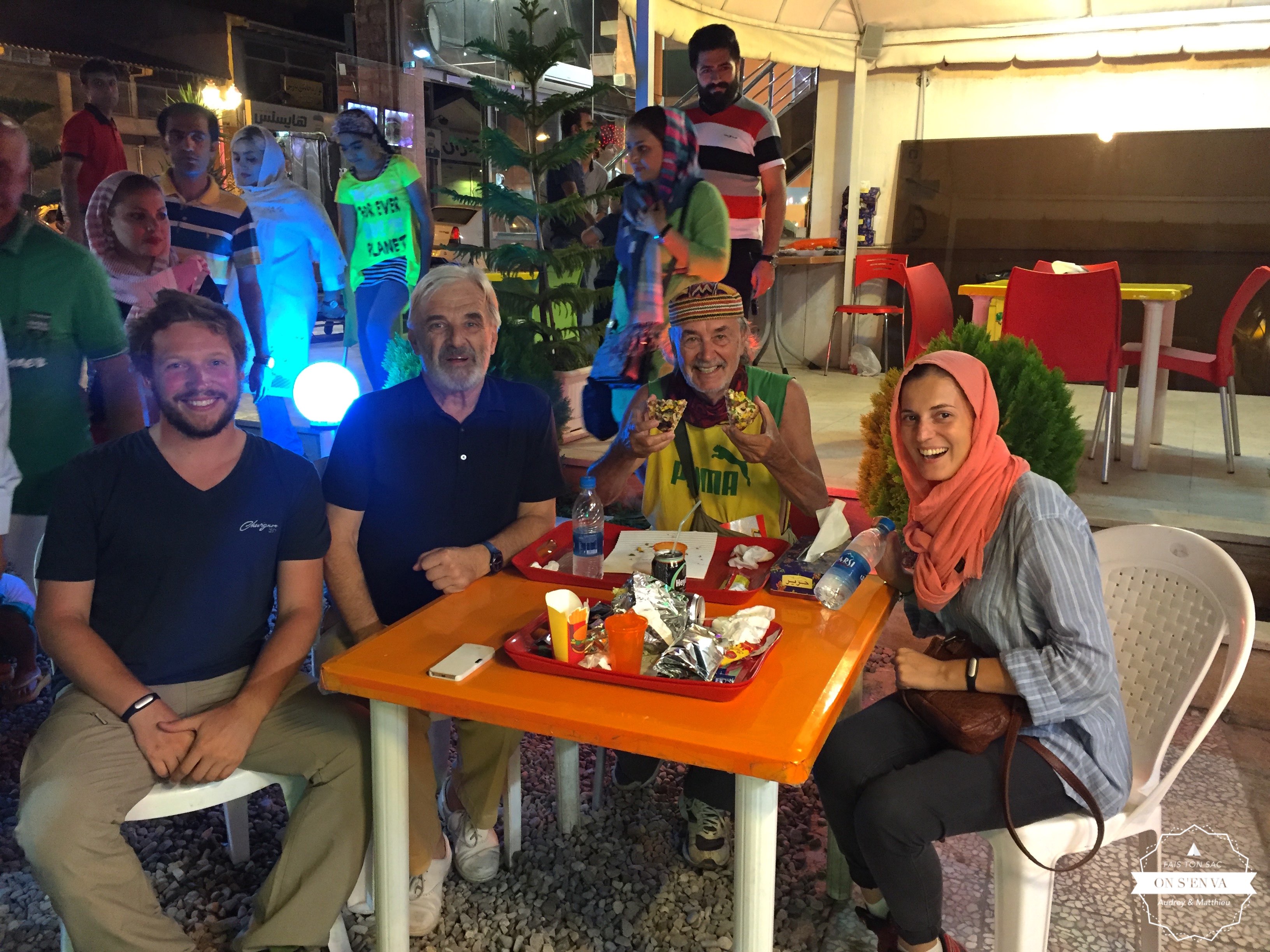 Petite soirée avec Stephen et Juan