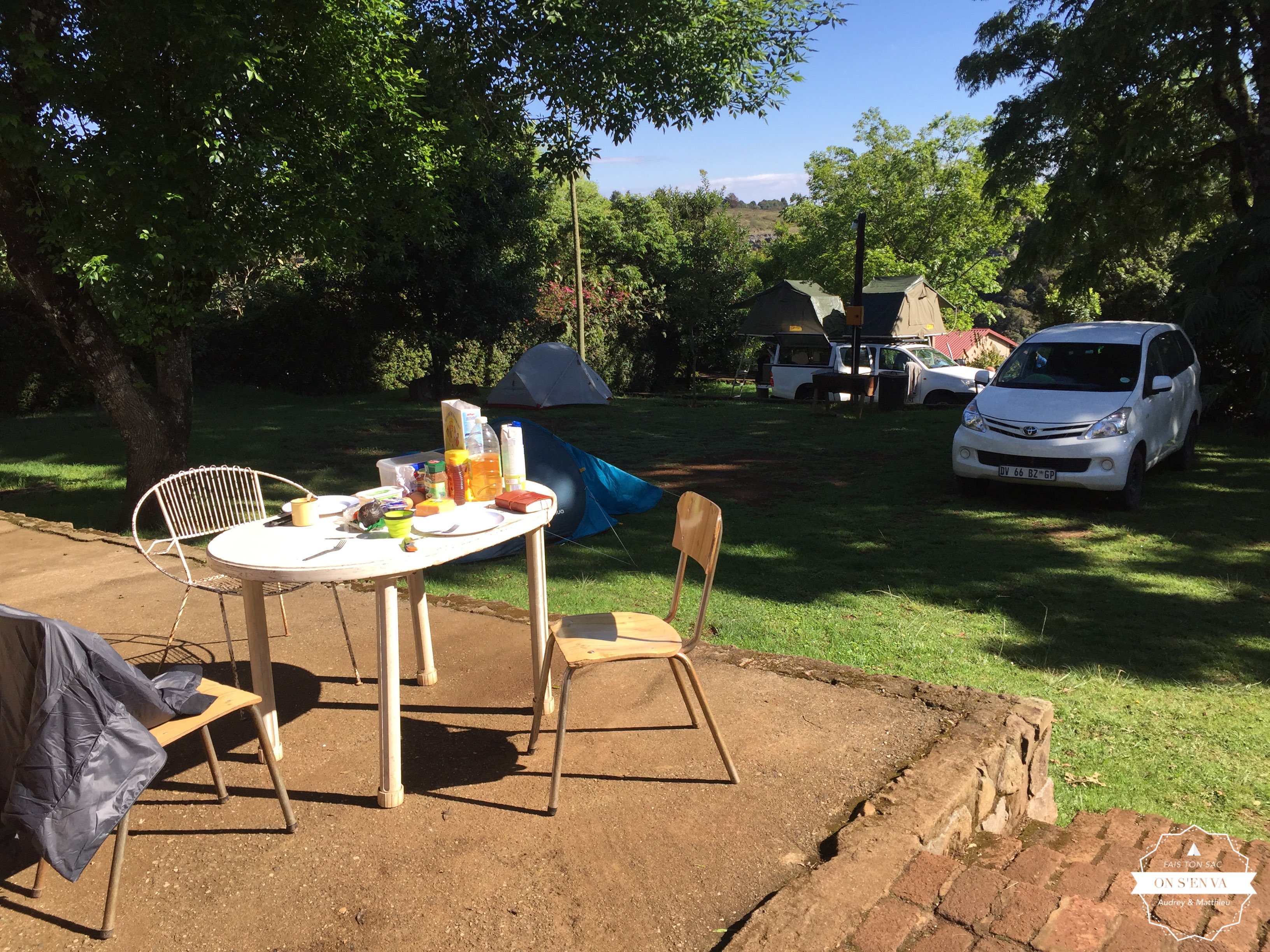 Petit déj' au soleil
