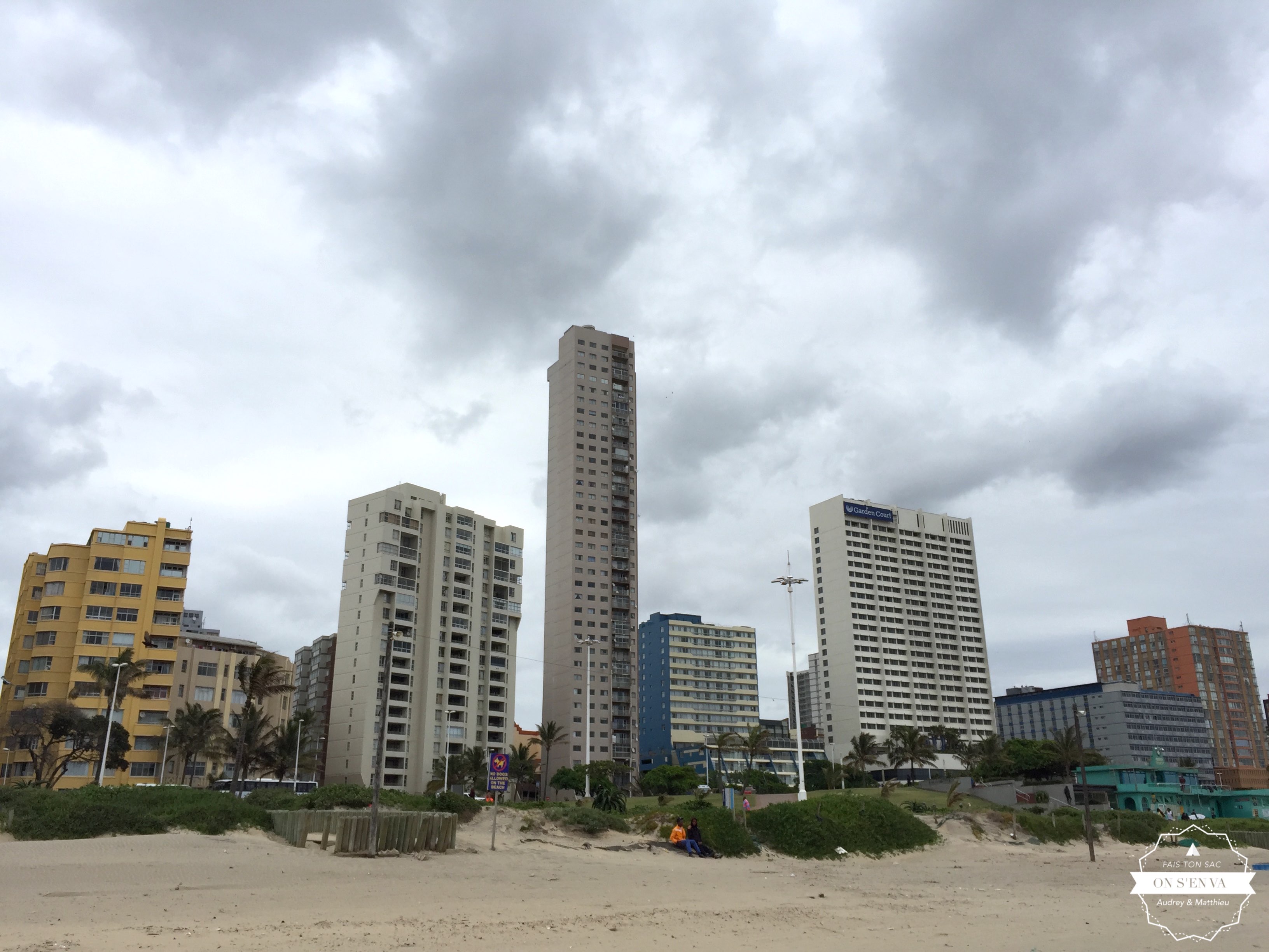 Plage dans la ville