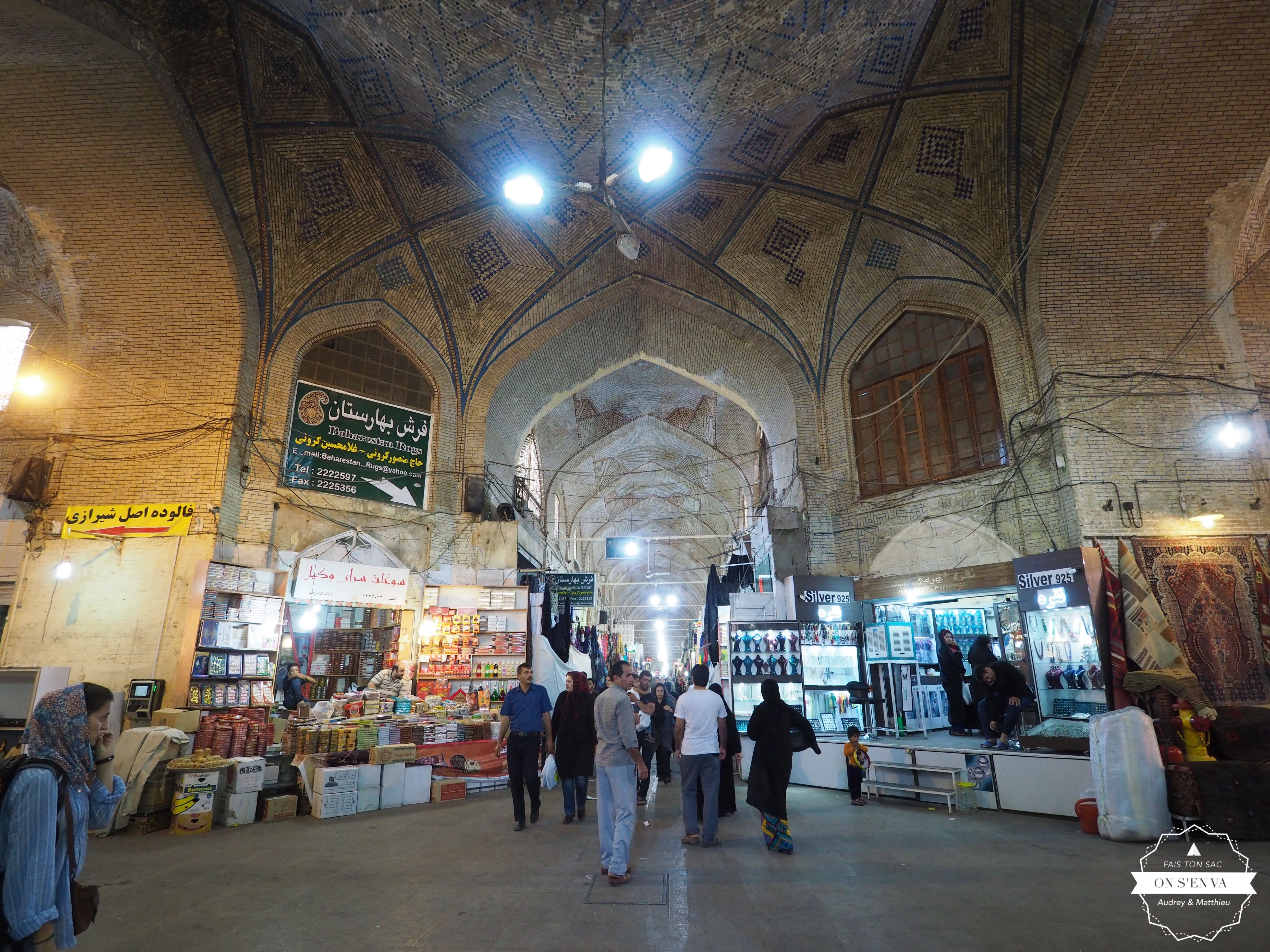 Dans le bazar de Chiraz