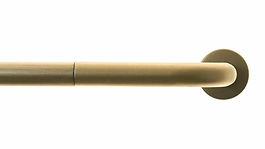 Decorative drapery rod with ornate finials – Mill End Shops
