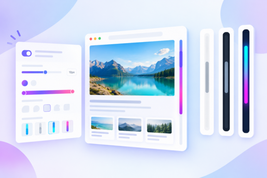Scroll FX banner