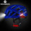 Thumbnail: ROCKBROS Bicycle Light Helmet Waterproof Bike Helmet USB Charge Cycling Helmet 