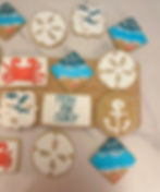 Custom cut-out sugar cookies with royal icing