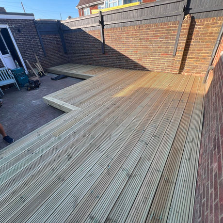 Wooden Deck Installation