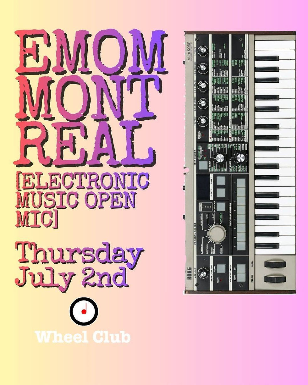 EMOM (Electronic Music Open Mic)
