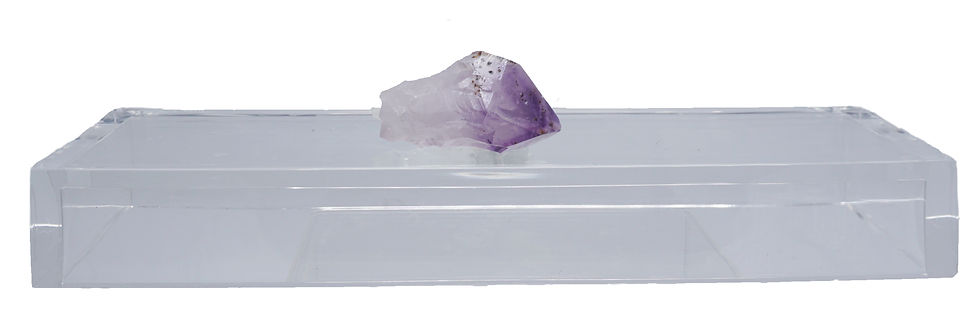 Geode Powder Room Box Amethyst