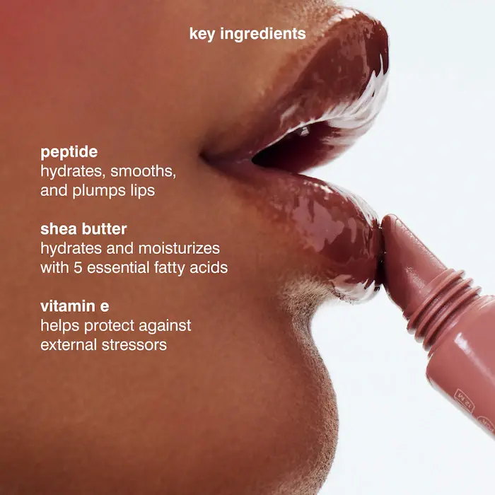 Miniatura: Peptide Lip Tint Nourishing Glaze- Toast