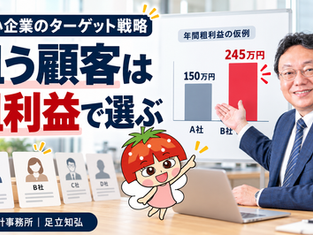 中小企業のターゲット顧客の決め方|売上より粗利益で「狙う顧客」を選ぶ方法
