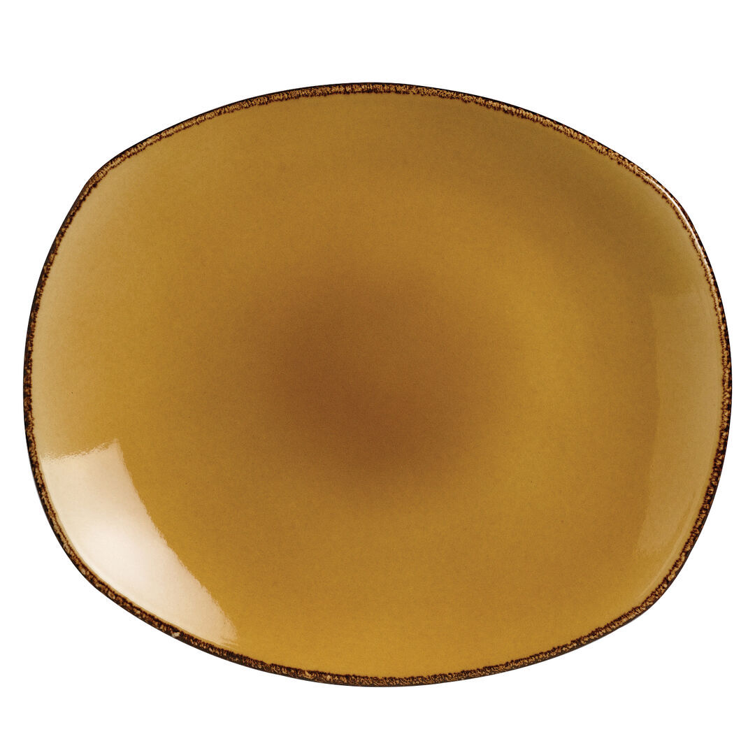 Terramesa Mustard Spice Plate 30.5cm (12") – Sold in packs of 12