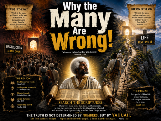 Why the Many Are Wrong!