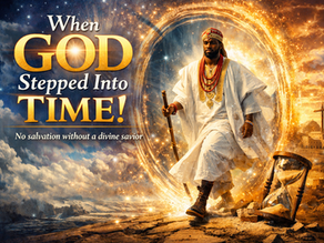 When God Stepped Into Time!