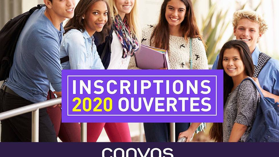 INSCRIPTION 2020 - PORTES OUVERTES