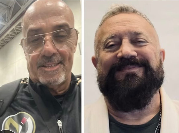 Master Paulo Rezende and Professor Dennis J. Melone
