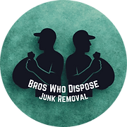 Bros Who Dipose Junk Removal Logo