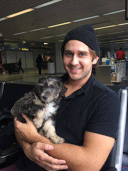 Flying home from Chicago with DeLa!