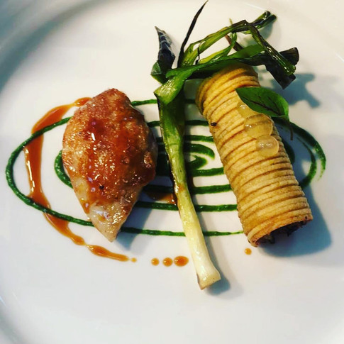 Duck dish at the plough